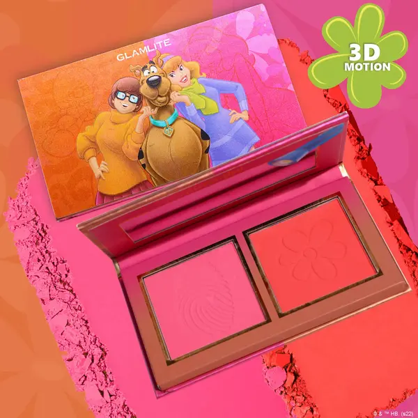 SCOOBY-DOO™ X GLAMLITE BLUSH DUO PALETTE