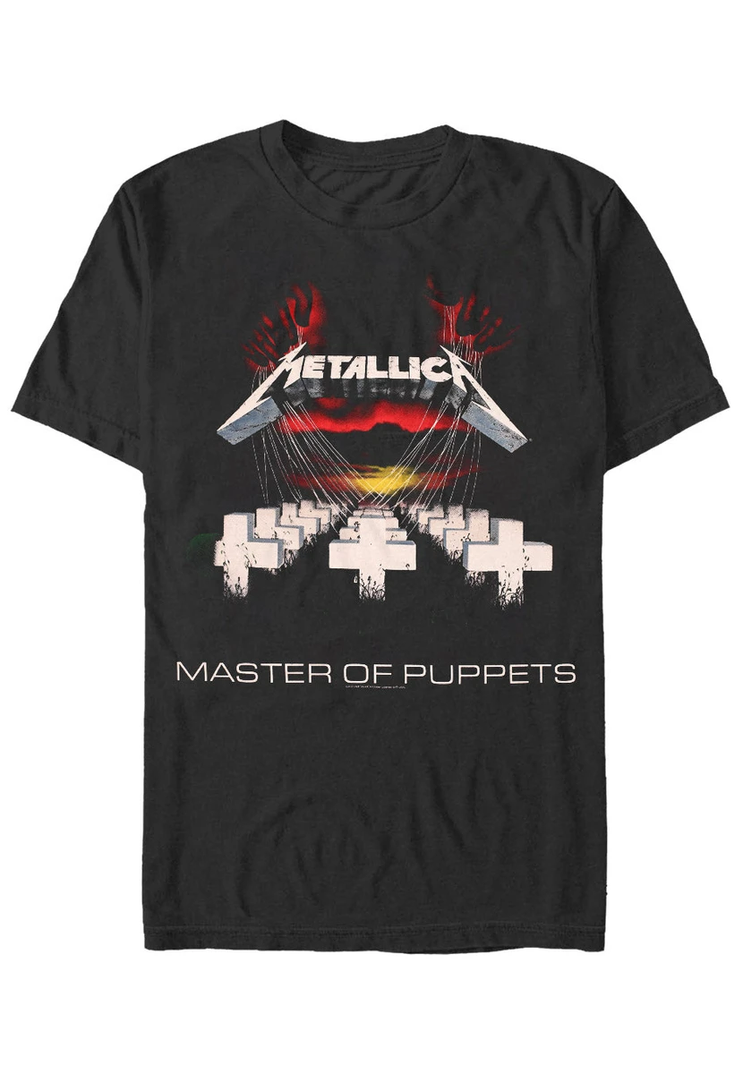 Metallica - Master Of Puppets Charcoal - T-Shirt