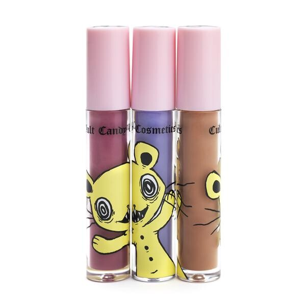 Trio de rouge à lèvres liquide matt de Jazmin Bean Cult Candy Playhouse
