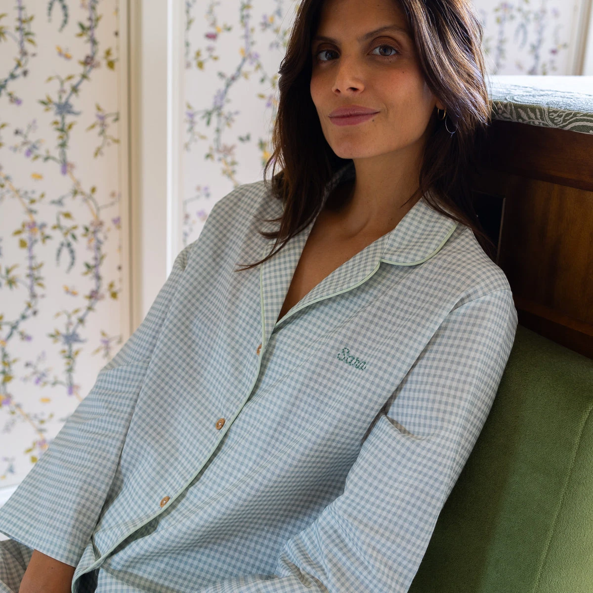 Pyjama Vichy Green - Femme