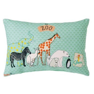 Petit coussin Zoo (20 x 30 cm)