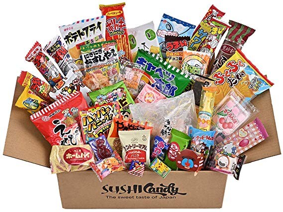 40 bonbon japonaises avec POPIN COOKIN et kitkat japonais et
