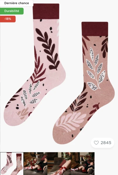 Chaussettes trop stylées 