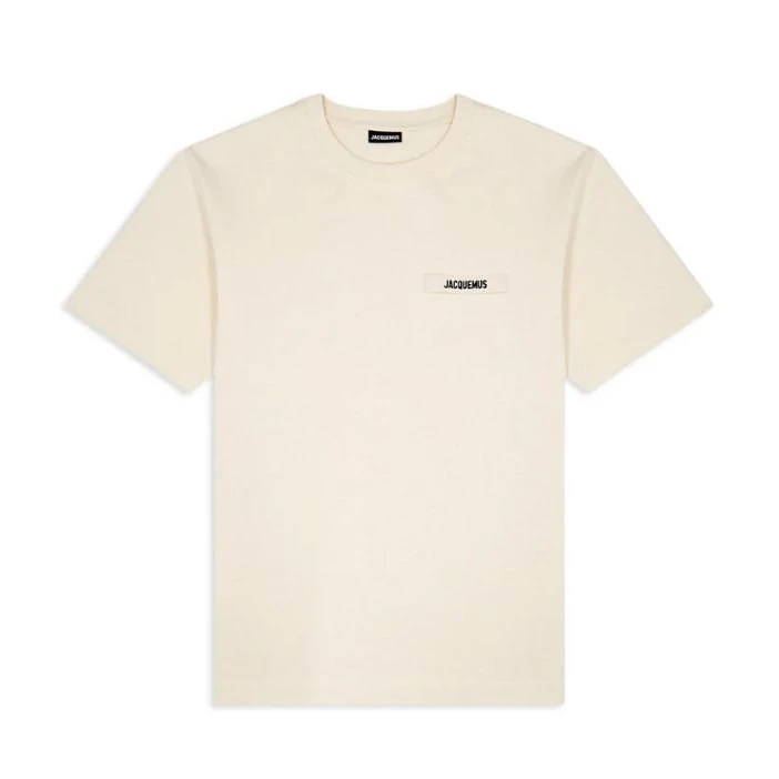 Tee Shirt Jacquemus Gros Grain - Beige