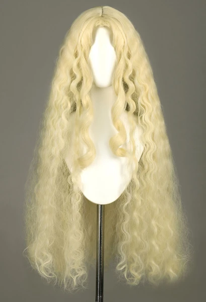 The Legend Of Zelda: Tears Of The Kingdom Queen Sonia Cosplay Wig Golden Long Curly Wig