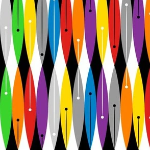 Mod Pod #4 Fabric | Spoonflower