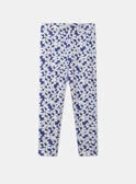 Legging molleton fleuri