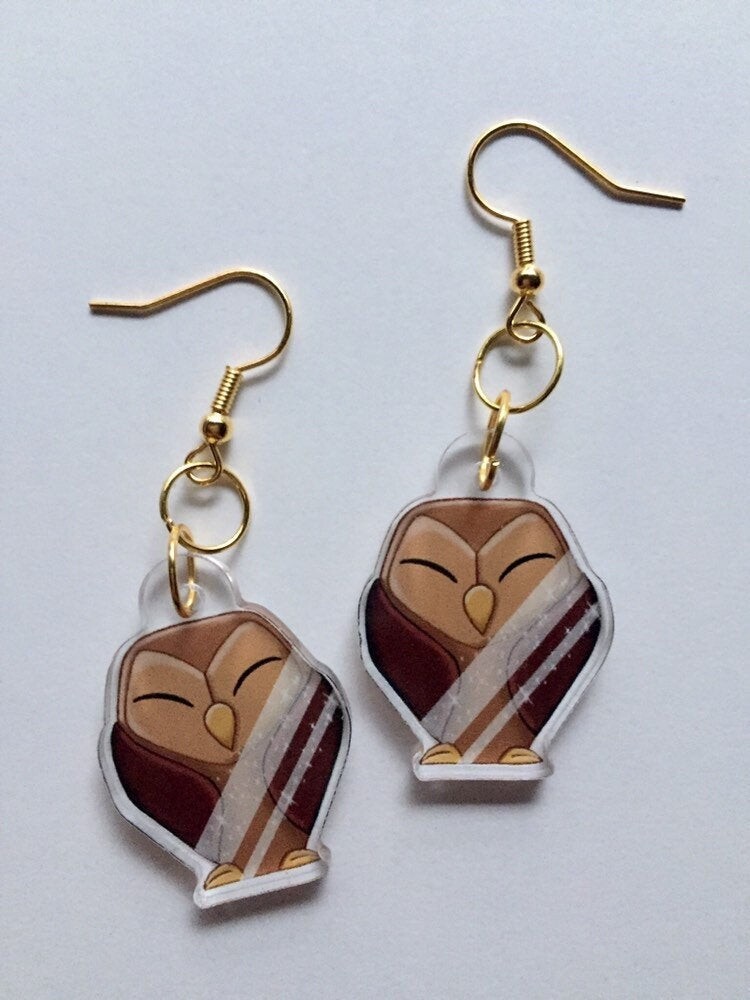 Boucles d’oreilles Owl House Owlbert