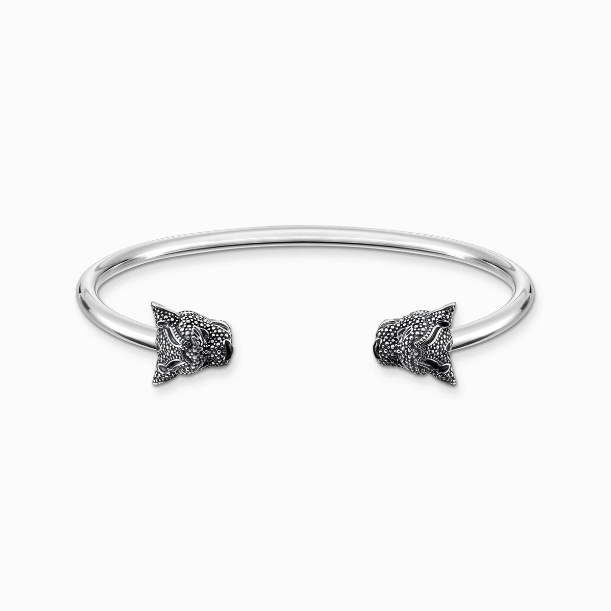 Bracelet jonc Black Cat | Sterling Silver | THOMAS SABO