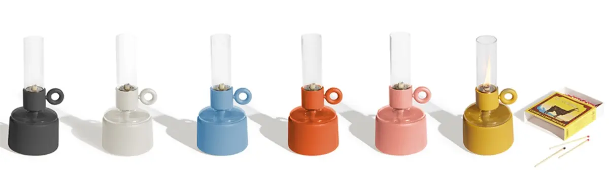 Flamtastique XS: une petite lanterne à huile au design épuré | Fatboy