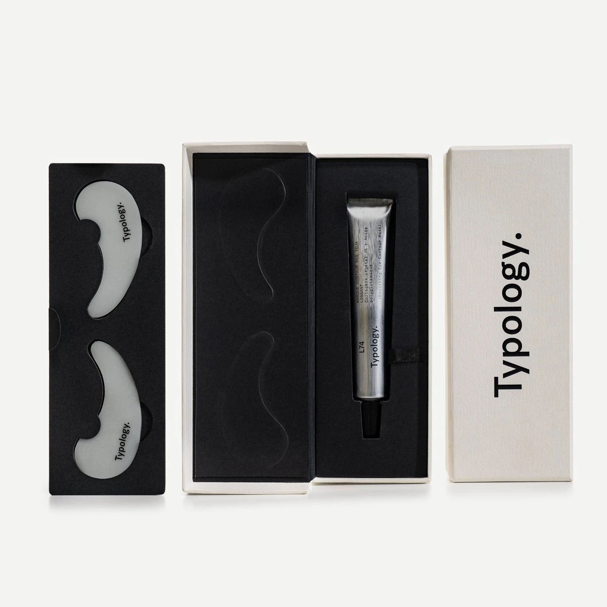 Coffret masque contour des yeux lissant — Collagène végétal 1% + Acide polyglutamique