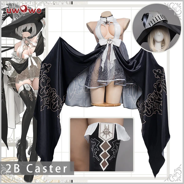 Uwowo Nier: Automata 2B Caster Fanart Cosplay Costume