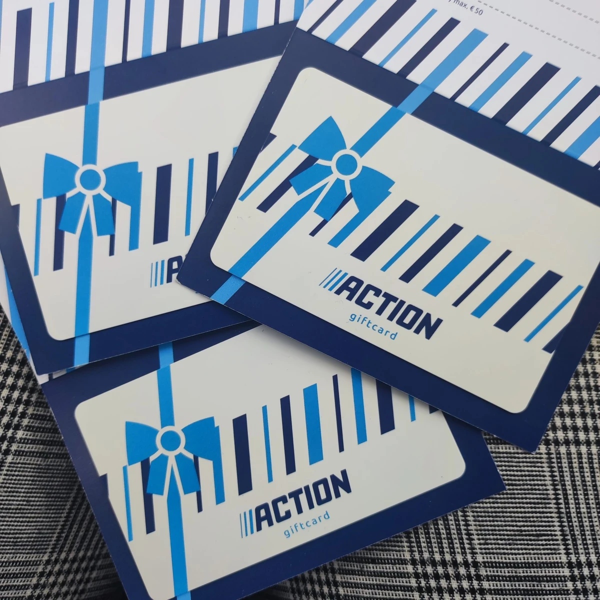 Carte cadeau action 