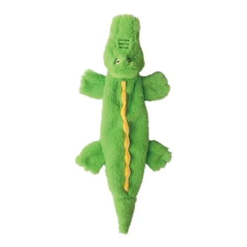 Jouets à Couinement pour Chiens, Jouets pour Chiens en Peluche, Jouets pour Chiens, Jouets Sonores en Peluche, Jouets Couineurs en Peluche Froissée pour Chien, Chats, Chiots, Modèle Crocodile