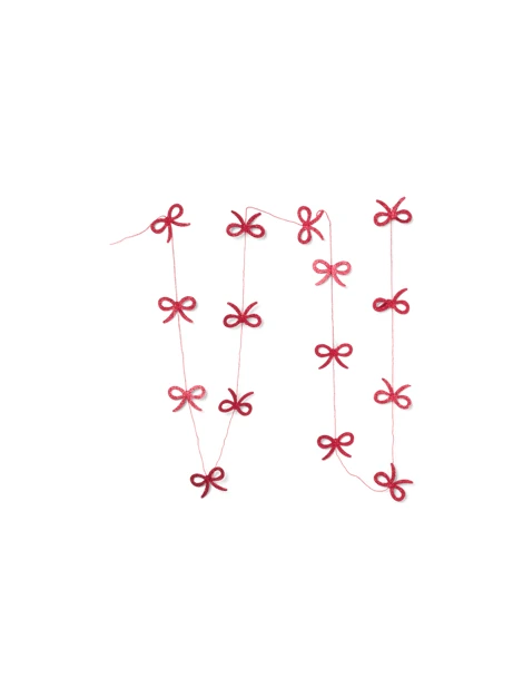 Guirlande avec des nœuds