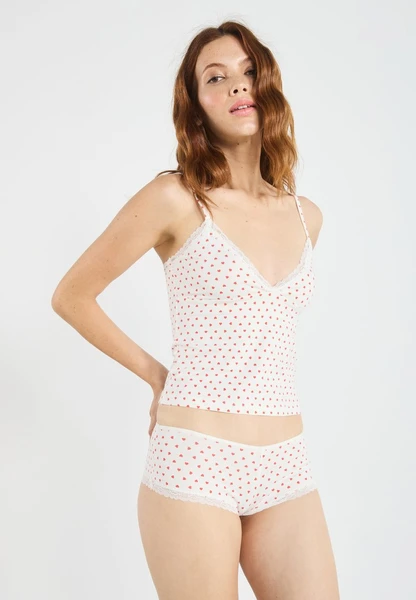 SET2 PACK - Pyjamas - white/red