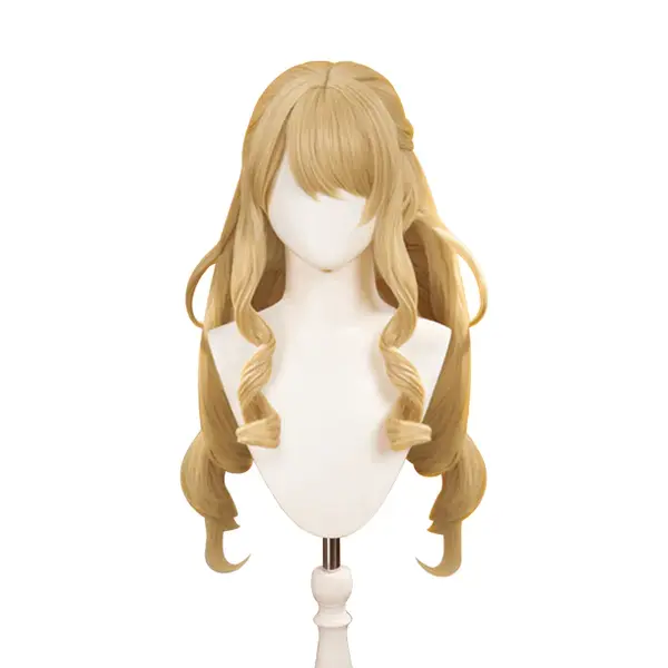 DokiDoki Game Genshin Impact Wig Cosplay Fontaine Navia Cosplay Wig Lo