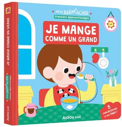 Mon anim'agier - je mange comme un grand