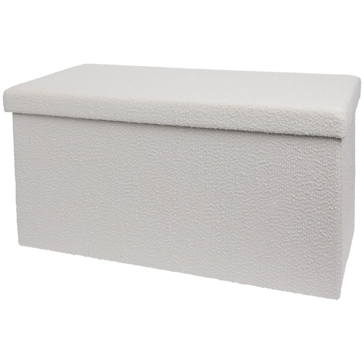 Banc de rangement en teddy XL