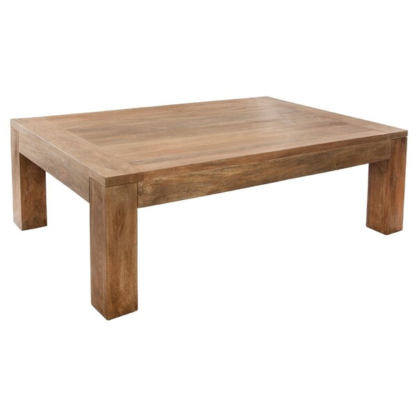Table basse 'Ajmal', bois de manguier