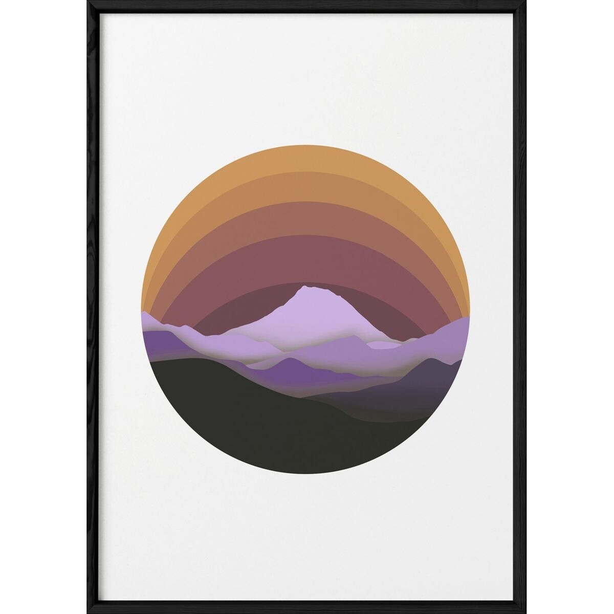 Affiche Landscape Circle