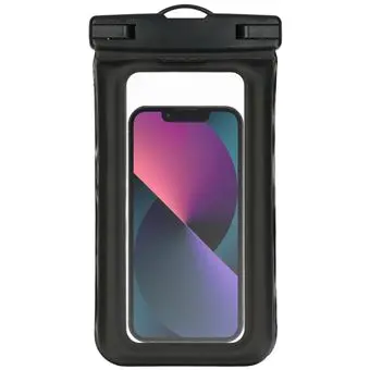 iMoshion Pochette Étanche téléphone - Housse Universelle pour iPhone, Samsung et les autres - Coque Natation - Sac waterproof - Noir