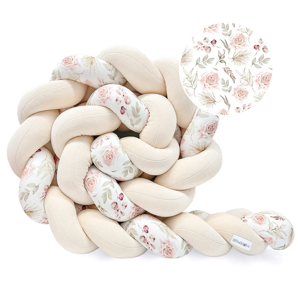 Un tour de lit tressé 