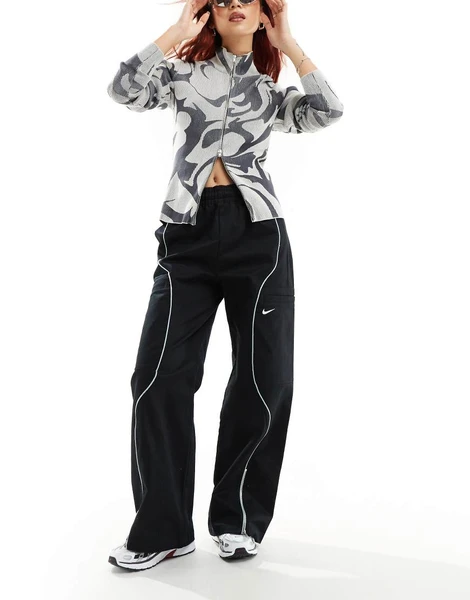 Nike - Pantalon tissé - Noir