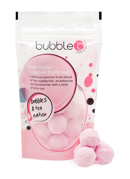 Bombes de Bain Summer Fruits Tea Bubble T (10 x 8 g)