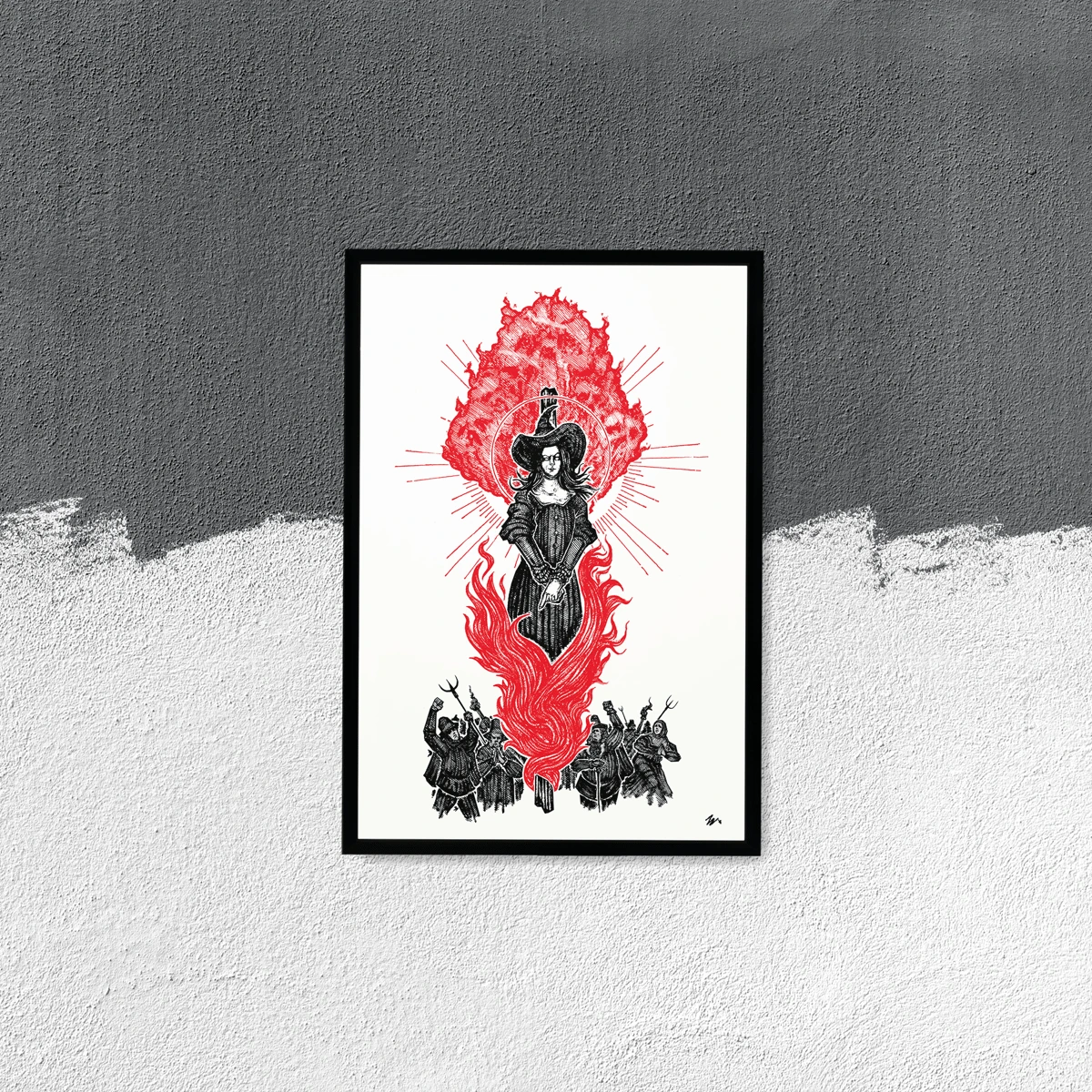 "The Witches You Couldn't Burn" 13"x19" Fine Art Print
