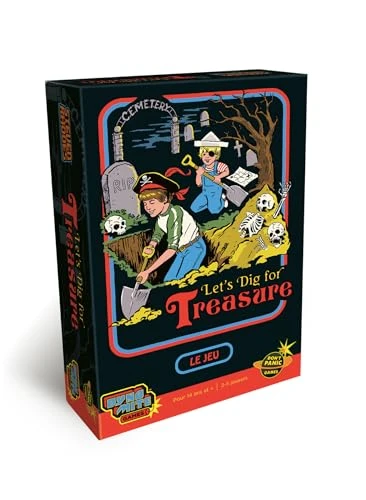 Don't Panic Games | Let's Dig for Treasure de Steven Rhodes | Jeu de société | À partir de 14 Ans | 2 à 5 Joueurs | 10-20 Minutes