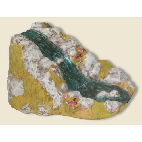 Cascade (plâtre haute densité) 2 cm