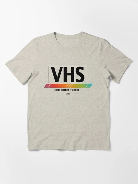  T-shirt essentiel Crème 3XL VHS - L'avenir est là