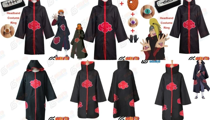 Akatsuki Cloak​ Cosplay​ Outfit Costume Idea