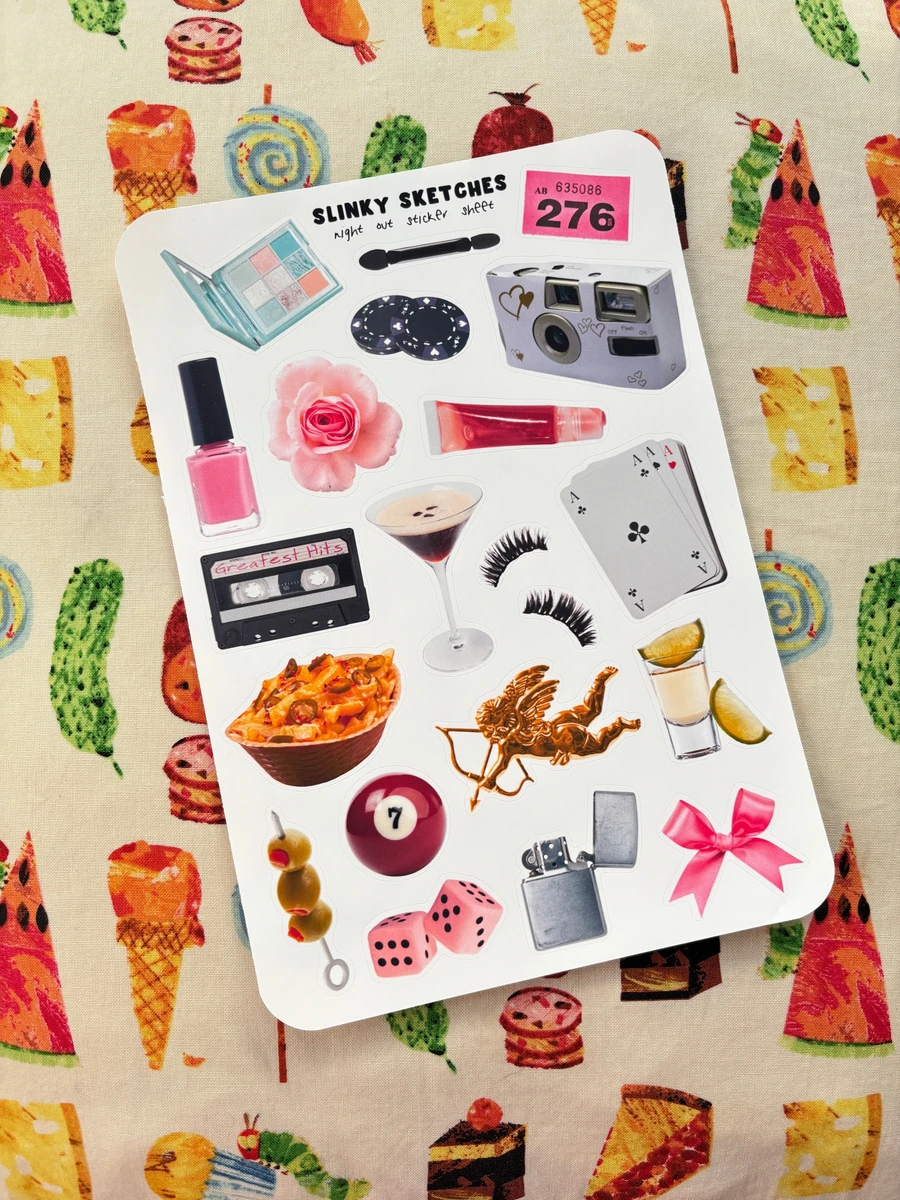 Night Out Sticker Sheet