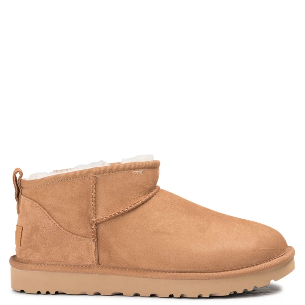 BOOTS EN CUIR VELOURS CHESTNUT UGG - FEMME | Place des Tendances
