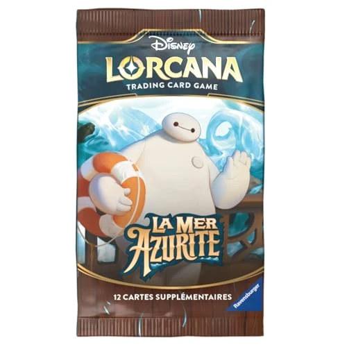 Ravensburger Ravensbuger Disney Lorcana TCG Booster 12 cartes : La Mer d'Azurite Version