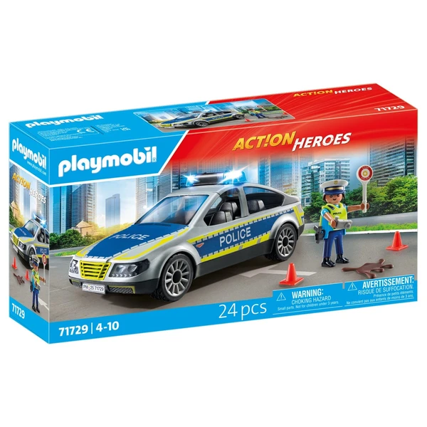 Voiture Police avec Sirène et Gyrophare 71729 City Action PLAYMOBIL
