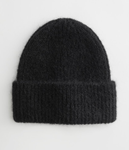 Fuzzy Mohair Beanie
