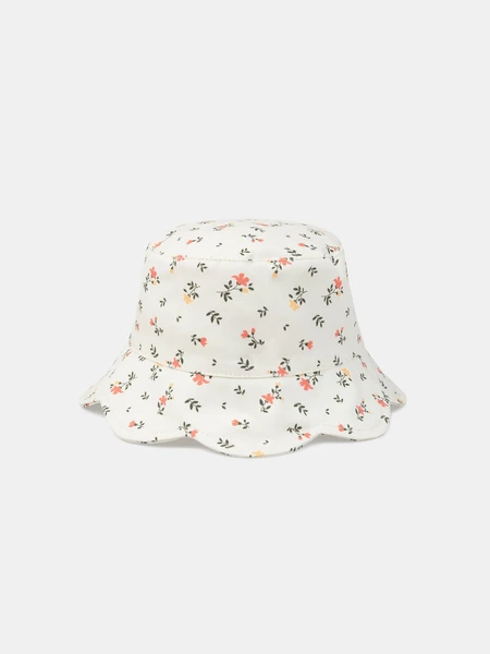 Bob beige imprimé fleuri Bébé Fille