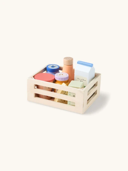 Ensemble de jeux d’épicerie en bois