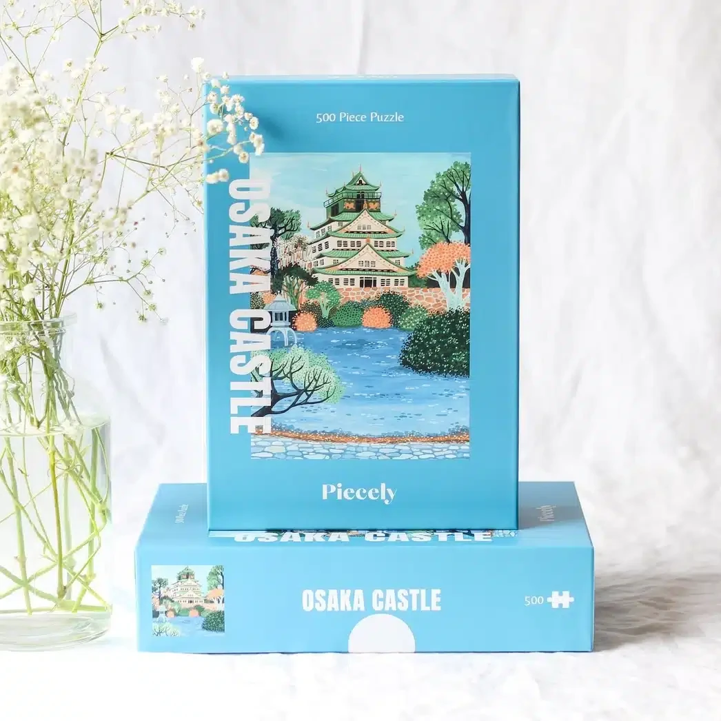 Puzzle Osaka Castle 500 pièces - Piecely - Trevell