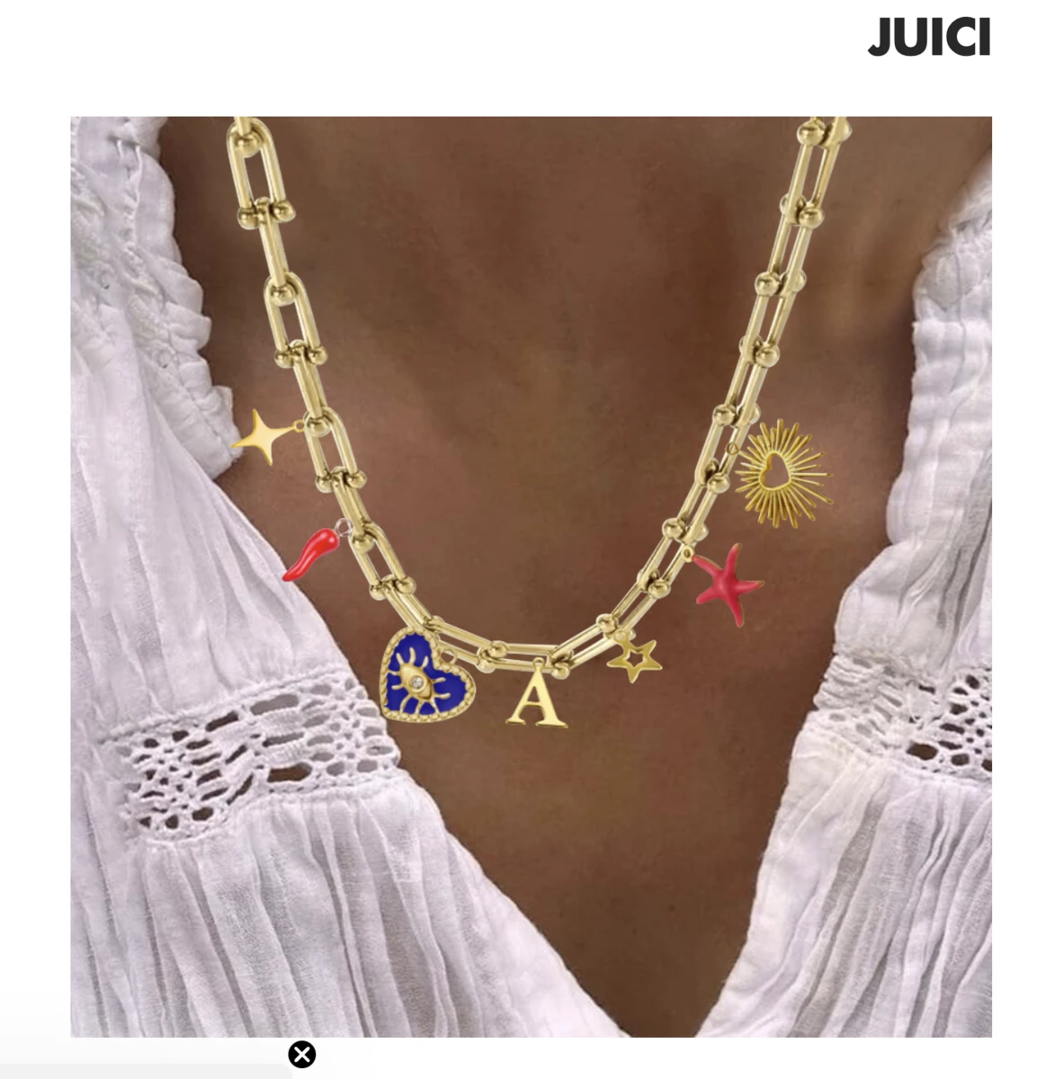 LOLITA I Collier Charms Personnalisable