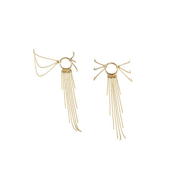 Bijoux pour pieds en chaines métaliques