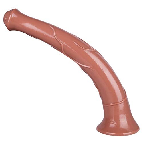 Yrrddxxoo Dlo Cheval de 44 cm de long pour se détendre et offrir à votre ami une expérience différente (Couleur : marron)