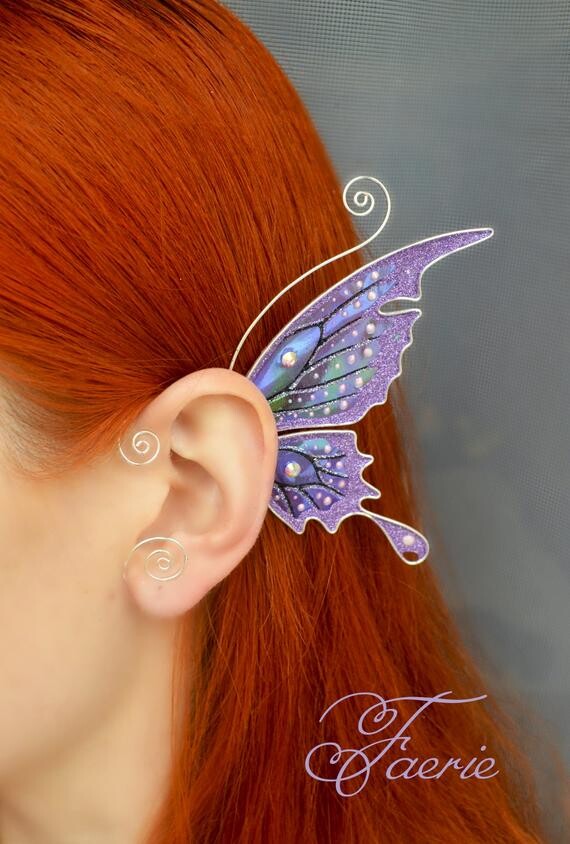 Fairy wing ear pair
