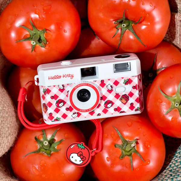 Hello Kitty Tomatoes 35mm Camera