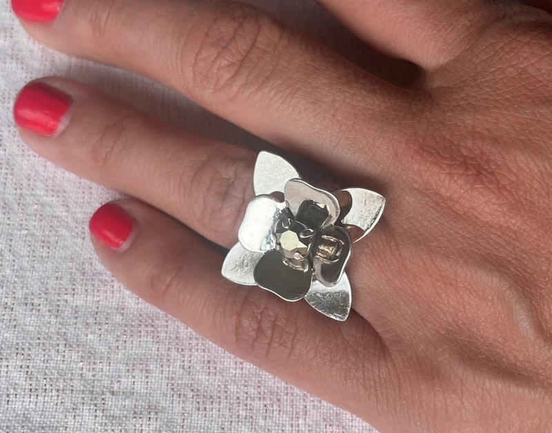 Bague argent Réminiscence