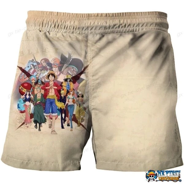 One Piece Luffy Shorts Pants 3D Perfect For Everyday | One Piece Universe Store