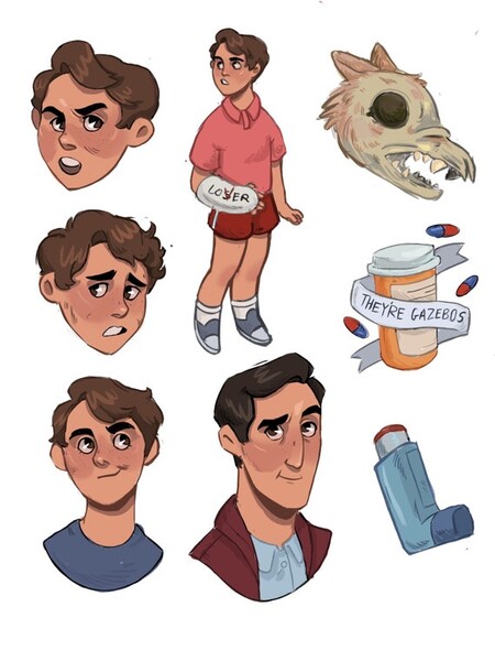 Eddie Kaspbrack - Ensemble d’autocollants